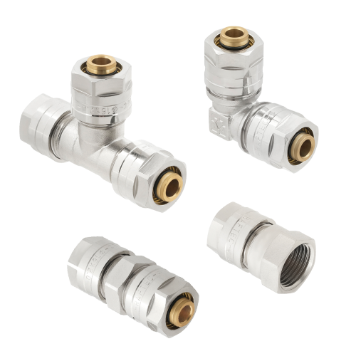 Обжимні фітинги для металопластикових труб Compress