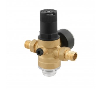 Редуктор тиску з фільтром (холодна вода) RCFR01-CS-02-CS-03-CS