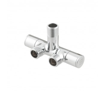 Кран приладовий двоходовий для підключення побутової техніки VKE801005