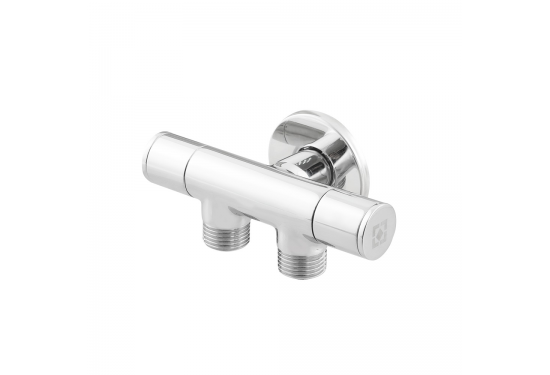 Кран приладовий двоходовий для підключення побутової техніки VKE801005