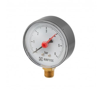 Манометр радіальний 6 bar 1/4" RRPS663 Манометр радіальний 6 bar 1/4" RRPS663