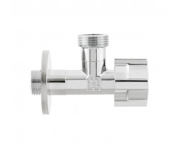 Кран приладовий кульовий 1/2' чотирьохпозиційний 1/2"x3/4"x3/4" VDRVC0101