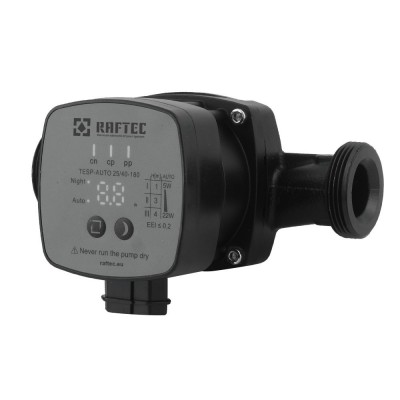 Циркуляційний насос енергозберігаючий RAFTEC RESP-AUTO 25-40/130-180