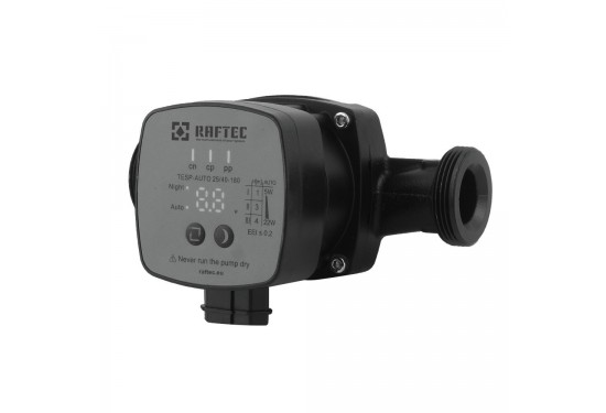 Циркуляційний насос енергозберігаючий RAFTEC RESP-AUTO 25-40/130-180 Циркуляційний насос енергозберігаючий RAFTEC RESP-AUTO 25-40/130-180