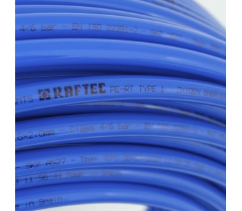 Труба PE-RT RAFTEC з кисневим бар'єром Blue RPERT16200-16600