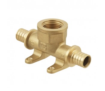 Трійник настінний з внутрішнім різьбленням DWPT160116-DWPT200220