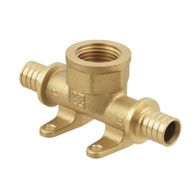 Трійник настінний з внутрішнім різьбленням DWPT160116-DWPT200220