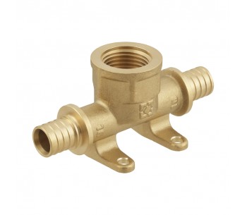 Трійник настінний з внутрішнім різьбленням DWPT160116-DWPT200220