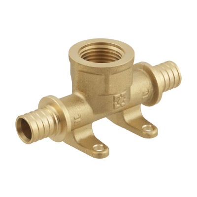 Трійник настінний з внутрішнім різьбленням DWPT160116-DWPT200220