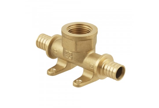 Трійник настінний з внутрішнім різьбленням DWPT160116-DWPT200220