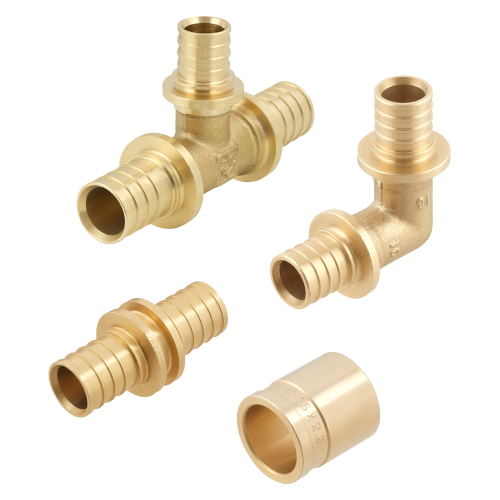 Push латунні фітинги для Pex труб