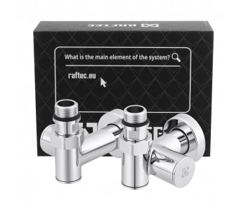 Комплект: Радіаторних кутових кранів право і ліво RV-8012