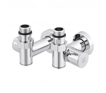 Комплект: Радіаторних кутових кранів право і ліво RV-8012