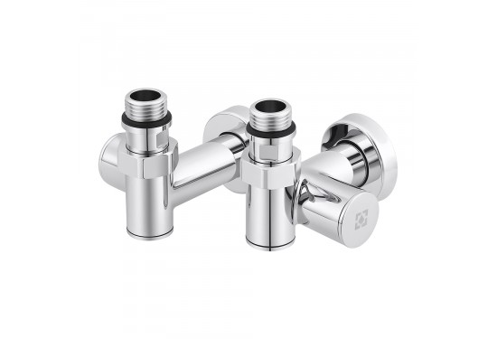 Комплект: Радіаторних кутових кранів право і ліво RV-8012