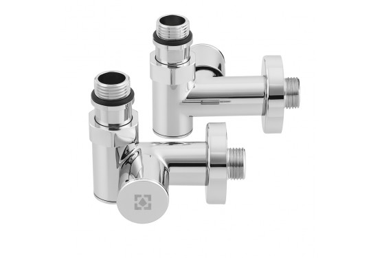 Комплект: Радіаторних кутових кранів право і ліво RV-8012