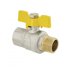 Кран кульовий RAFTEC YELLOW GRB11-21