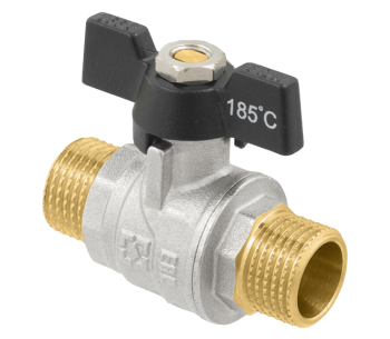 Кран кульовий ЗР-ЗР RAFTEC BLACK DRB1111-3131