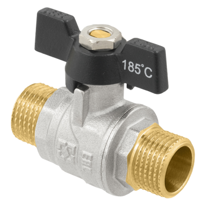 Кран кульовий ЗР-ЗР RAFTEC BLACK DRB1111-3131