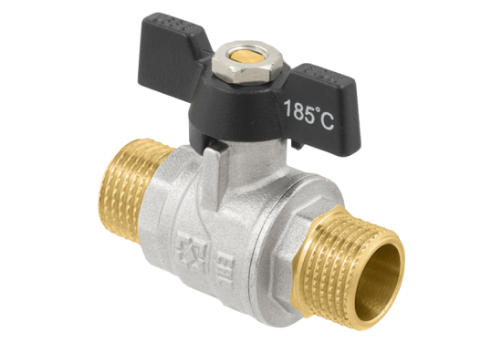 Кран кульовий ЗР-ЗР RAFTEC BLACK DRB1111-3131