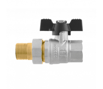 Кран кульовий RAFTEC BLACK з розбір. з'єднанням DRBS1-6 Кран кульовий RAFTEC BLACK з розбір. з'єднанням DRBS1-6