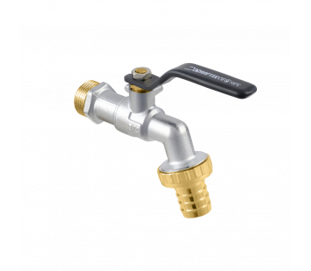 Кран поливальний кульовий RAFTEC BLACK KP01-02