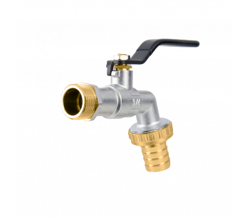 Кран поливальний кульовий RAFTEC BLACK KP01-02