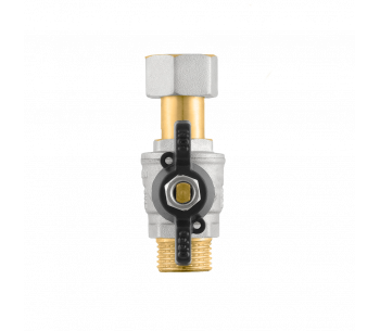 Кран кульовий прямий RAFTEC BLACK з розбір. з'єднанням PRBM1-2 Кран кульовий прямий RAFTEC BLACK з розбір. з'єднанням PRBM1-2