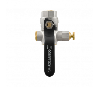 Кран кульовий з дренажем WDRH01-03