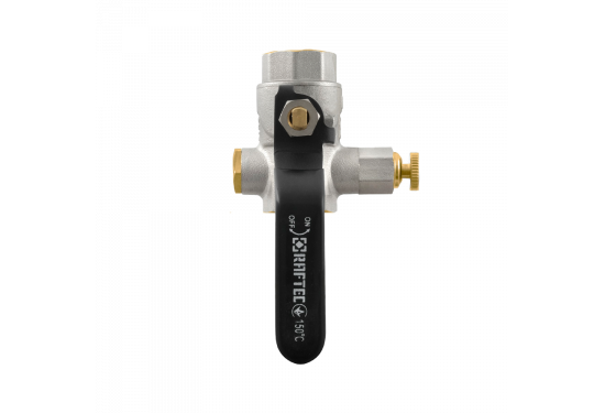 Кран кульовий з дренажем WDRH01-03