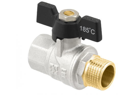 Кран кульовий ЗР-ВР RAFTEC BLACK DRB11-31