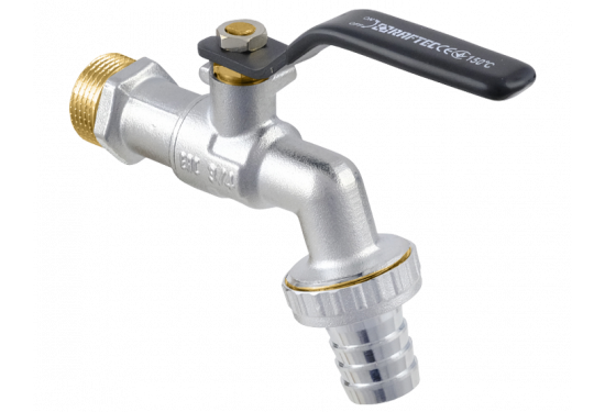 Кран поливальний кульовий RAFTEC BLACK KP01-02