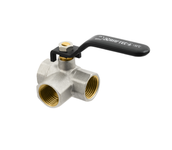 Кран кульовий триходовий TDRH01-03