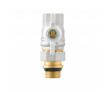 Кран кульовий прямий з розбірним з'єднанням та антипротіканням RAFTEC WRB1-3