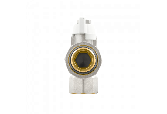 Кран кульовий кутовий з розбірним з'єднанням та антипротіканням RAFTEC WRBS1-3 Кран кульовий кутовий з розбірним з'єднанням та антипротіканням RAFTEC WRBS1-3